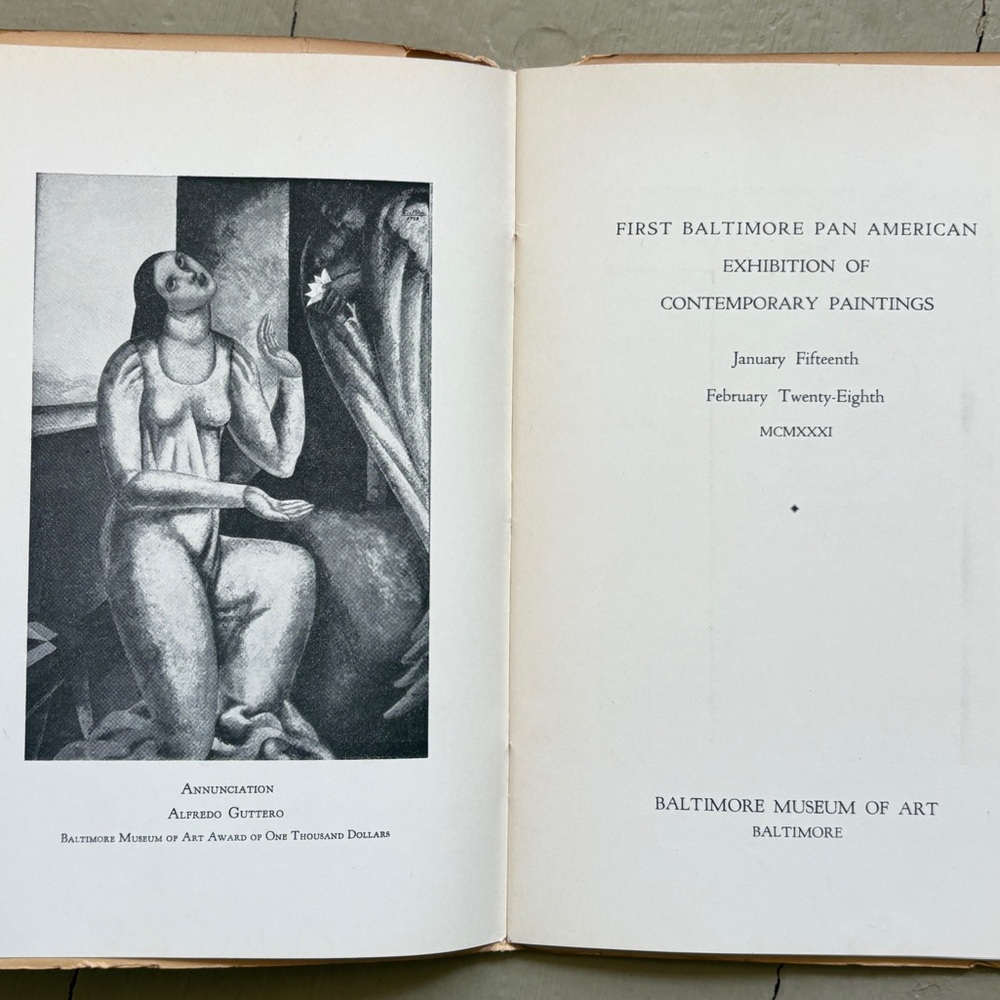 1931 First Baltimore Pan American Exhibition of Contemporary Paintings BMA - Picture 8 of 12